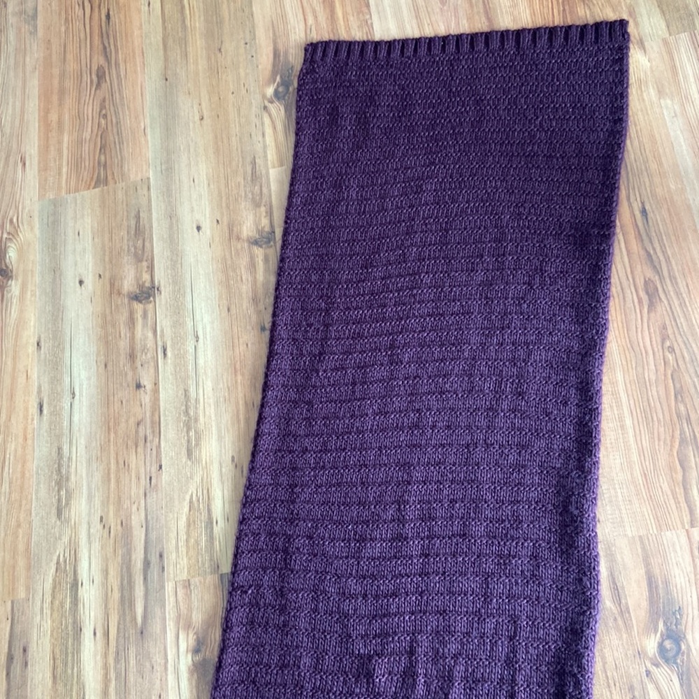 Call It Spring Purple Scarf. - Picture 4 of 7